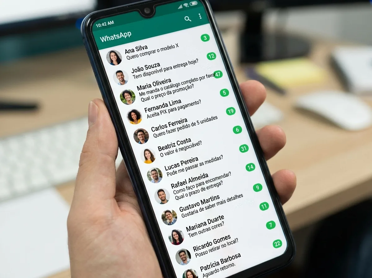 Bônus — Clientes em Massa no WhatsApp
